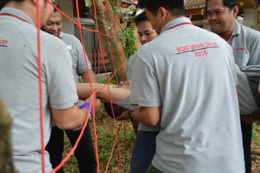 จัดกิจกรรมพัฒนาทีมงานเสริมสร้างศักยภาพการทำงานเป็นทีม TEAM BUILDING Body quality