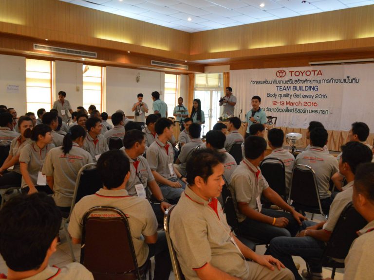 จกรรมพัฒนาทีมงานเสริมสร้างศักยภาพการทำงานเป็นทีม TEAM BUILDING Body quality
