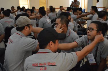 จัดกิจกรรมพัฒนาทีมงานเสริมสร้างศักยภาพการทำงานเป็นทีม TEAM BUILDING Body quality