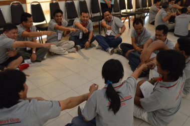 จัดกิจกรรมพัฒนาทีมงานเสริมสร้างศักยภาพการทำงานเป็นทีม TEAM BUILDING Body quality