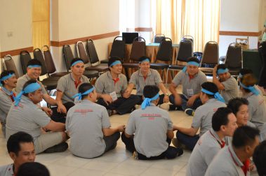 จัดกิจกรรมพัฒนาทีมงานเสริมสร้างศักยภาพการทำงานเป็นทีม TEAM BUILDING Body quality