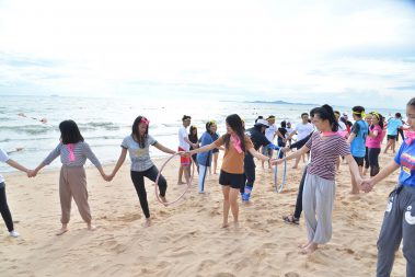 Teambuilding ทะเล