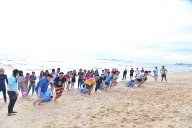Teambuilding ทะเล