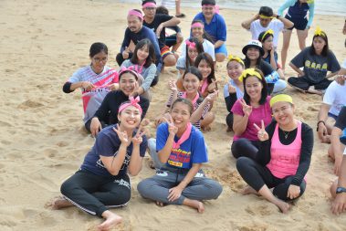 Teambuilding On The Beach